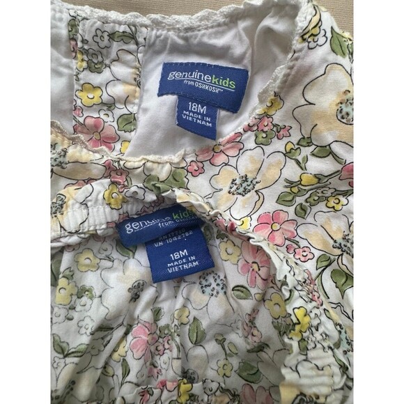 Oshkosh Genuine Kids dress and matching diaper cover size 18months‎ - Picture 6 of 6